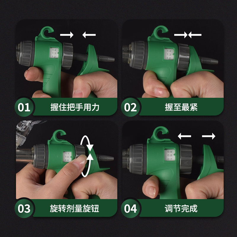 Jeringa continua, vaca, oveja, cerdo, pollo, pato, ganso, pescado, inyección continua, dispositivo de vacunación, inyección de aves de corral ajustable