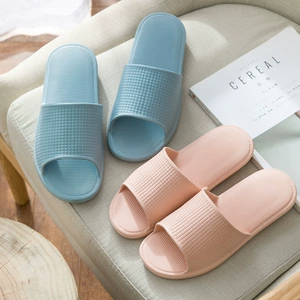 Japanese Style EVA Slippers for Couples, Breathable, Non-slip, Home Use