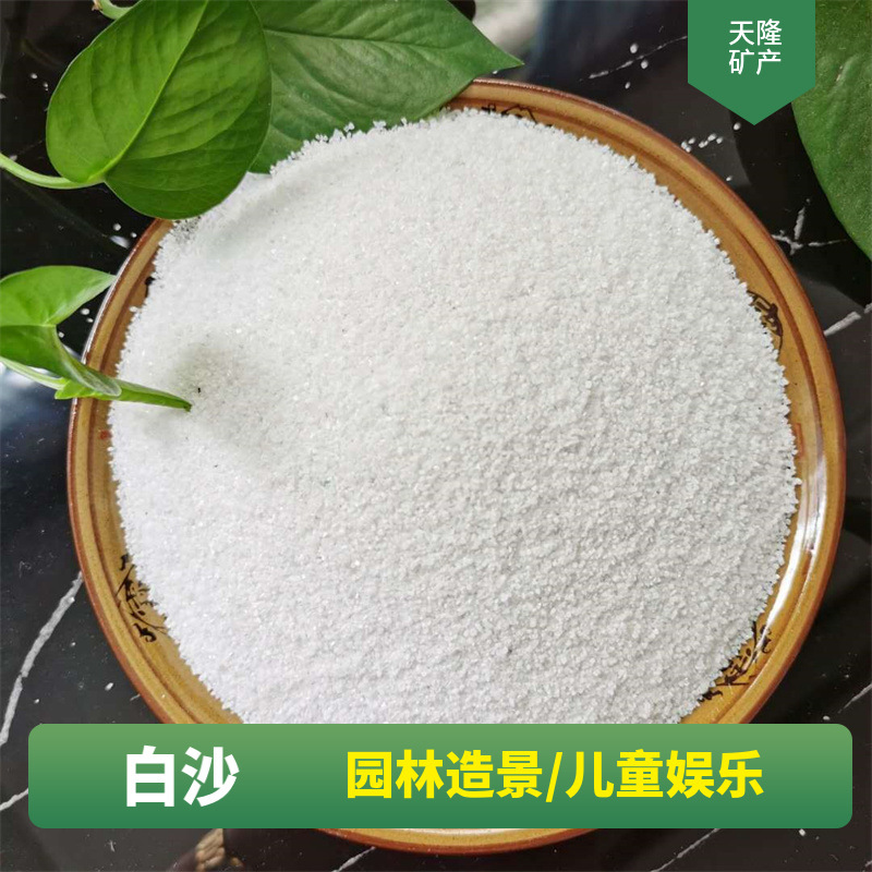 石英砂 枯山水白沙子 鱼缸造景细沙酒店垃圾桶灭烟砂 石英沙颗粒