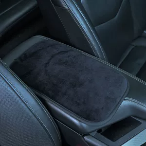 Car armrest cushion, short plush, universal armrest pad, supports cross-border dropshipping