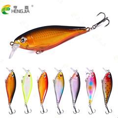 HENGJIA/Hengjia Internal Laser 12g Rocker Fat Head Spinning Lure Floating Anima-Like Fish Bait Wholesale