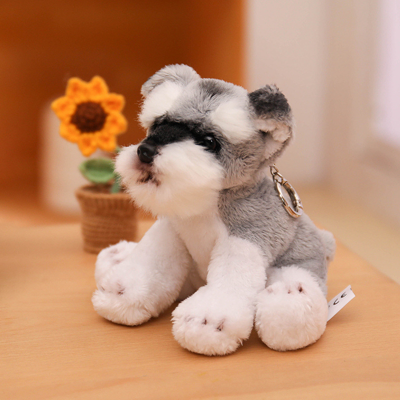 Simulación transfronteriza animal juguetes de peluche creativos para niños muñecas de perro de madera chicas lindas Día de San Valentín puppies image 9