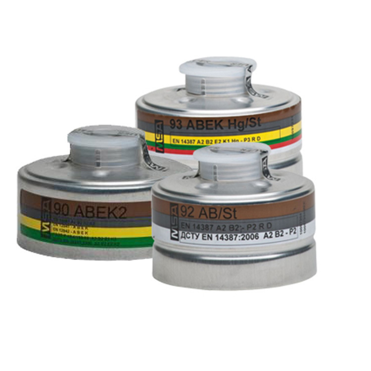 梅思安 10115188-CN 原D1061000滤毒罐A2-P2防有机蒸气和粉尘滤盒