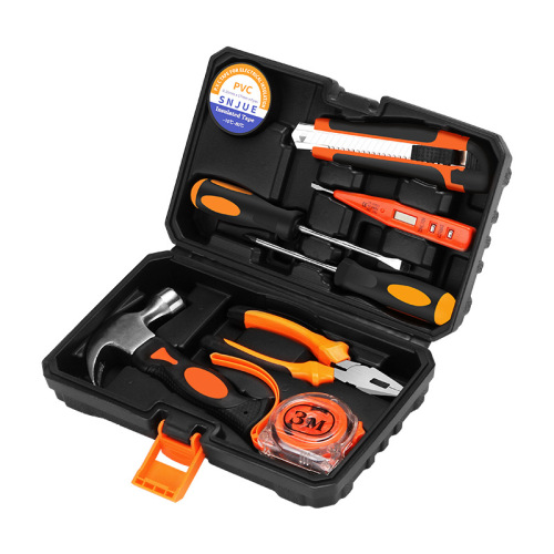 New hardware tool box set household car carbon steel tool box repair set small box tool set 202A