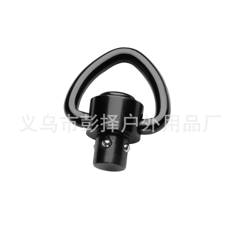 战术枪绳配件水弹枪背带QD扣桃心蝴蝶背带扣登山扣QD背带环QD环|undefined