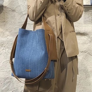 songmont Ear Hanging Tote Bag Series Large Medium Cowhide Women's Bag All-match Commuter Shoulder Hand Crossbody Bag