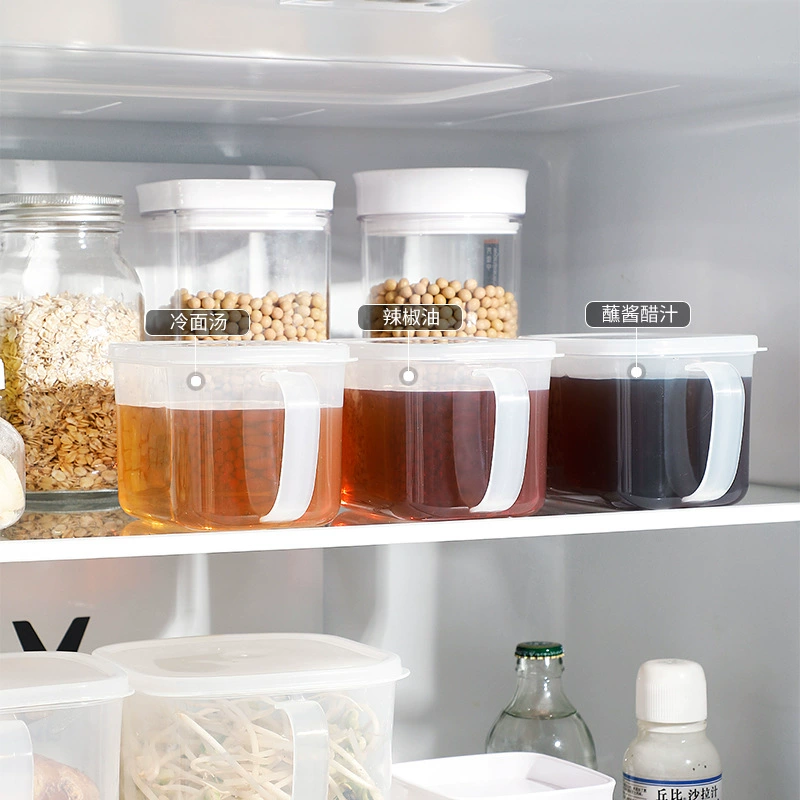 Small square storage system, plastic storage box, handle