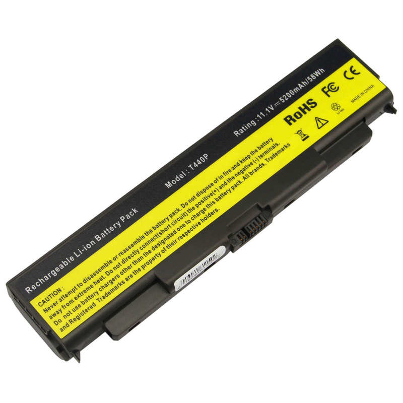 For Thinkpad Lenovo L440 L540 W540 W541 T440P T540P notebook battery 6-cell