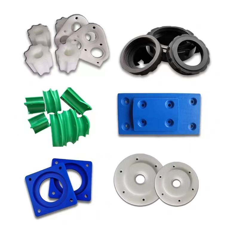 超高分子量聚乙烯板UPE板棒雕刻铣槽沉孔通孔侧孔CNC加 工 定 制