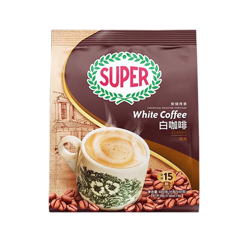 Super Brand Malaysian Imported White Coffee Instant Coffee/Hazelnut/Brown Sugar/Two-In-One Family Pack Affordable Super Brand Malaysian Imported White Coffee Instant Coffee/Hazelnut/Brown Sugar/Two-In-One Family Pack Affordable