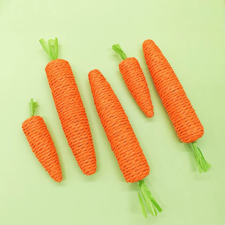 Кошачья игрушка милая морковь от привет