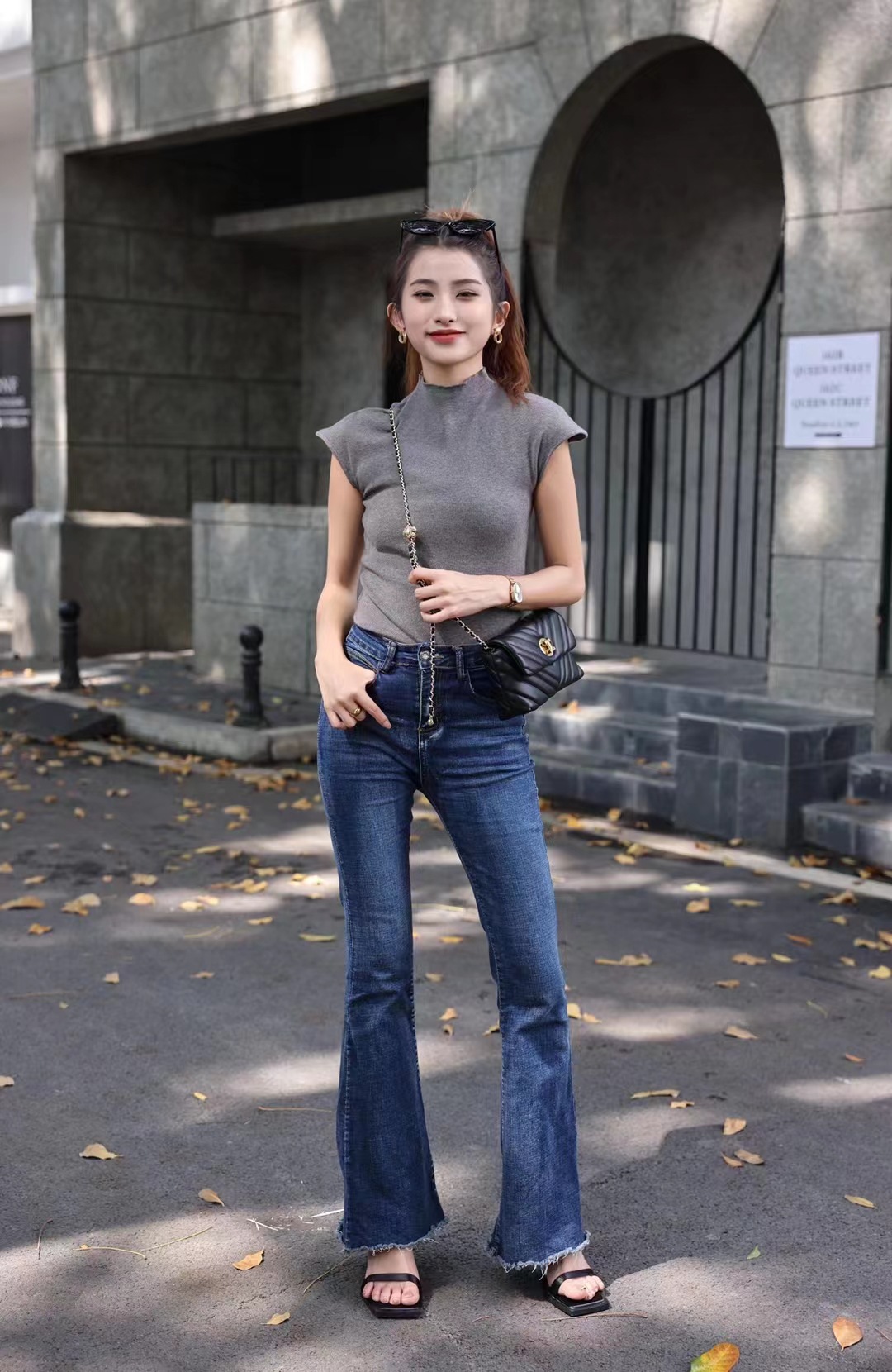 Bolso de las mujeres de cuero genuino mini estilo Chanel cadena de la bola de oro bolsa verano suave cuero de vaca elegante hombro crossbody MINI BOLSA