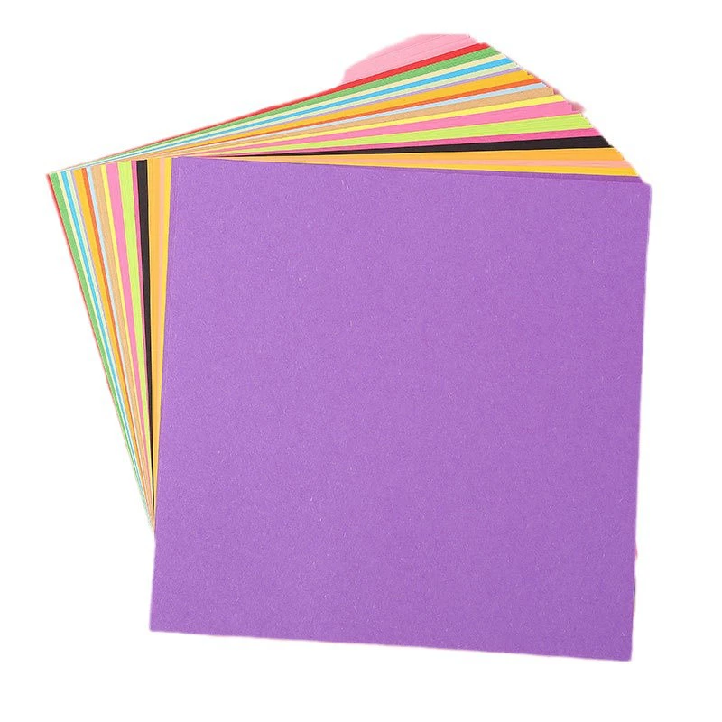 古鼎 Origami, square multicoloured art colour map for kindergarten for students, DIY