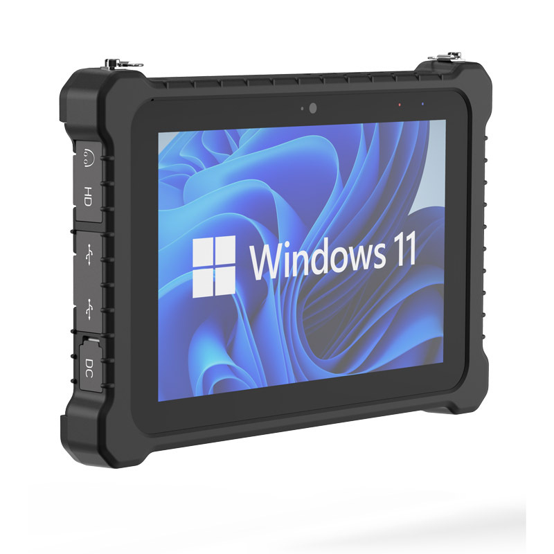 8inch Windowsn5100 Rugged Tablet Computer with Rj45 Network Port HDMI Dual-Band Wifi Industrial-Grade Pad