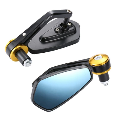 Motorcycle Handle Cover, Rearview Mirror, Handlebar Folding Mirror