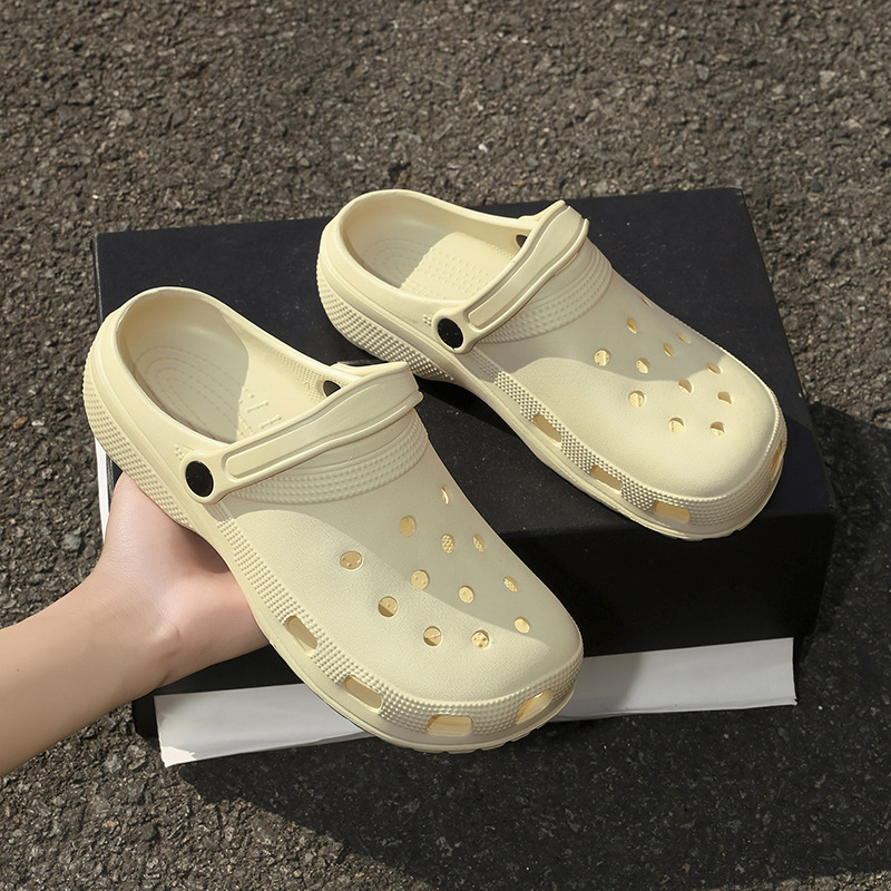 Non-Slip Perforated Top Quality Shoes Summer, Odor-Resistant, Suitable For Home, Indoor And Outdoor Use, Beach Sandals For Women, With A_voghion.com