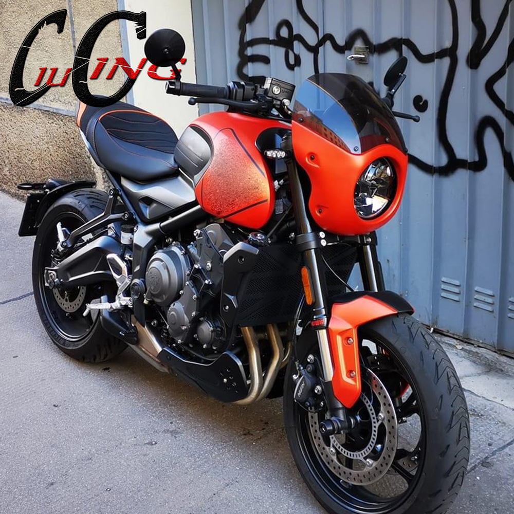 Suitable for Triumph Trident 660 Trident660 Pig Hood Front Windshield Fairing 2023 2024