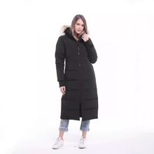 高版本大鹅22款羽绒服Mystique 女款加拿大外套连帽加长款加厚