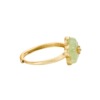 Small design advanced ring jade, trend of season, high-quality style