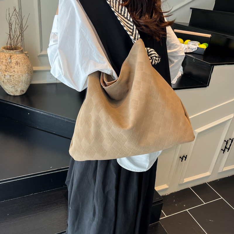 Borsa a spalla alla moda maxi capiente borsa a secchiello donna_voghion.com