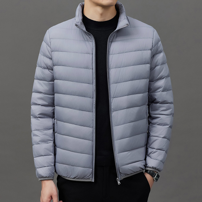 Men's Lightweight down Jacket New Large Size Youth Ultra-Lightweight Slim down Short Men's Jacket down Jacket for Men