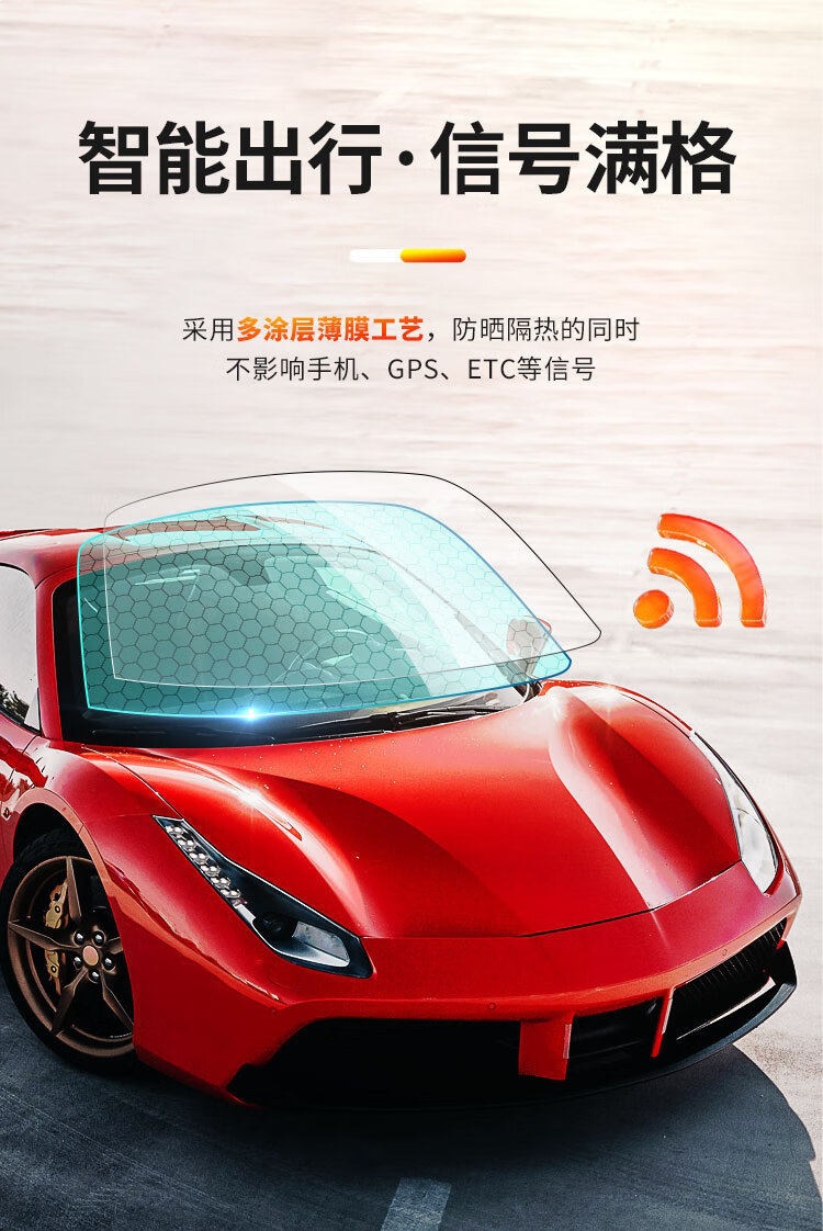Llumar Car Window Film Sun Protection Heat Insulation Explosion-Proof Front Windshield Side Rear Driver's Privacy Film Single Area