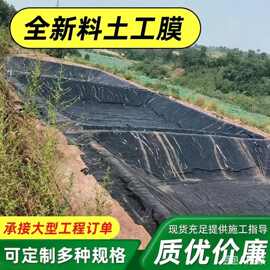 HDPE土工膜油罐区化工厂车间专用防渗膜渠道用防水膜蓄水池土工膜
