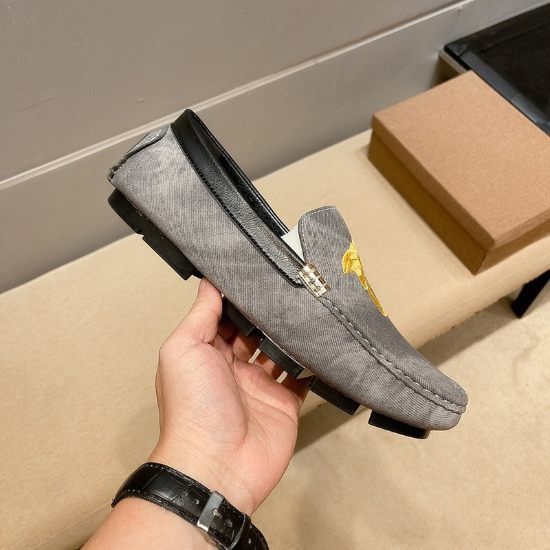 Nuevos zapatos de hombre de primavera y otoño, zapatos de cuero casuales europeos, zapatos de cuero para hombres, zapatos de cuero para hombres, zapatos de hombre transpirables.