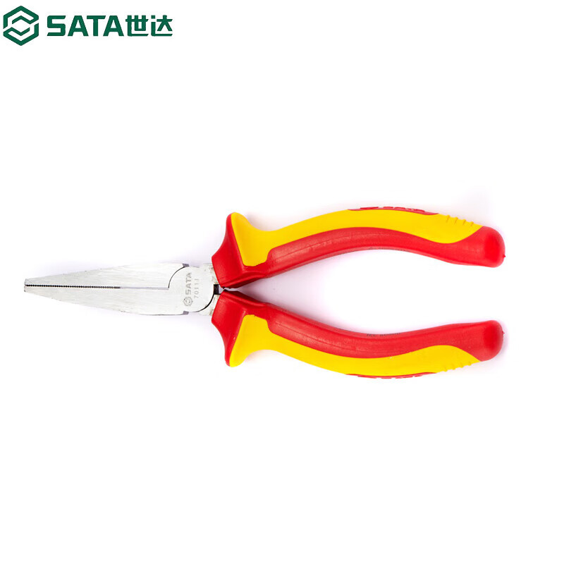 SATA 70111 Alicates de boca plana aislante 6 pulgadas