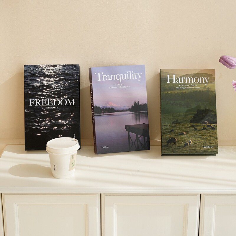 Literary and artistic simple simulation book fashion ins style photo props fake book food photography magazine background decoration ornaments Literary and artistic simple simulation book fashion ins style photo props fake book food photography magazine background decoration ornaments