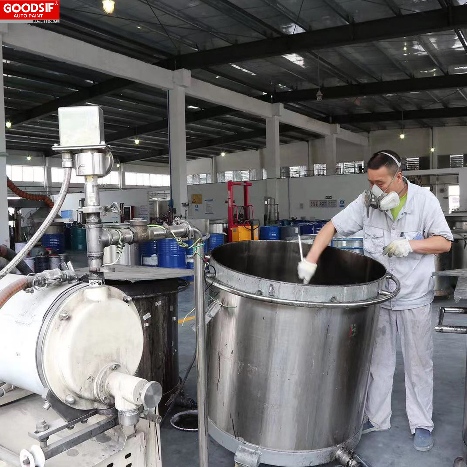 【油漆厂家】专业油漆生产制造商 补色漆 驳口水清漆固化剂2K车漆