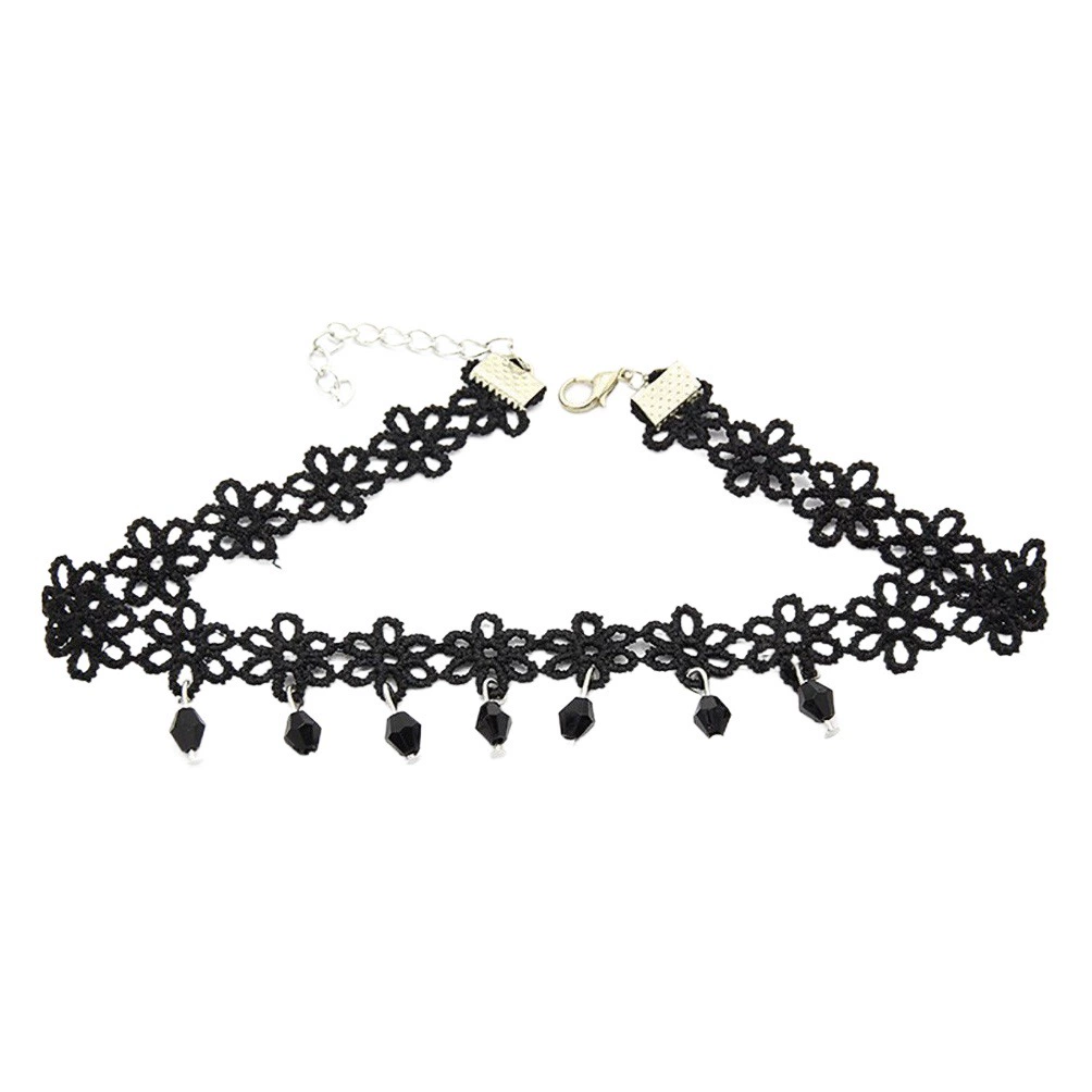 Амазонка горячий стиль Кружева ожерелье Комбинация костюм колье ожерелье воротник европейский и американский новый кристалл ключицы