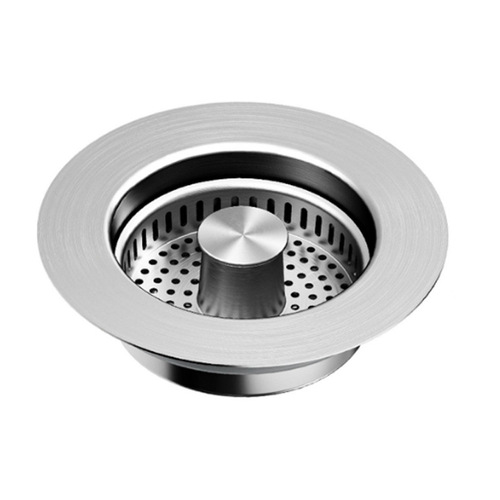 Stainless steel kitchen sink bounce core leaking plug filter screen drain unit washing machine basin dish basin basket filter