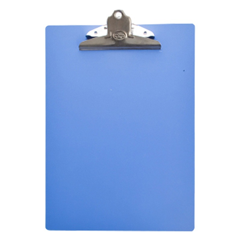 A4 clip de tablero almohadilla de plástico A5 tablero de Escritura material de clip archivo férula A6 factura orden clip Pad factura clip