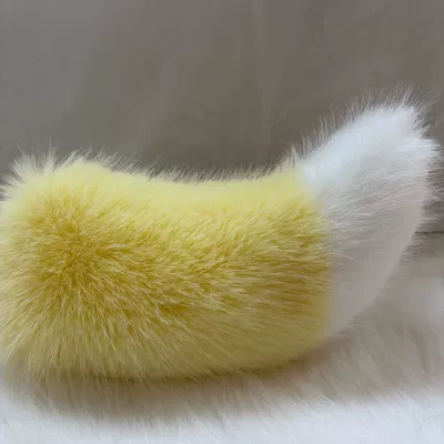 Tail for Electric Vehicles and Car ornaments - yellow-and-white-voice-control-remote-control