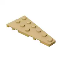 Один килограмм, совместимый со строительными блоками Lego 54383, клиновая пластина 3x6 (правая), аксессуары для игрушек, детали сборки и сборки