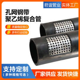 消防给水孔网钢带聚乙烯复合管 PERT孔网钢骨架复合管 冷热水管