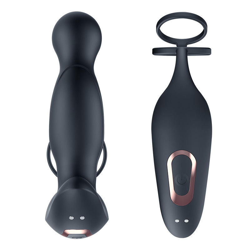 masajeador de próstata anal caliente tampón anal masculino vibración retén orgasmo masturbación al por mayor artículos para adultos image 3