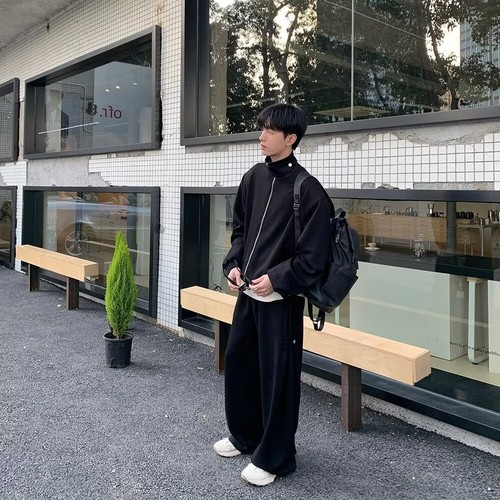 Men's Outdoor Sports Casual Fashion Brand Jacket & Pants Set—Stylish, Trendy, and Cool Outfits Perfect for Any Look