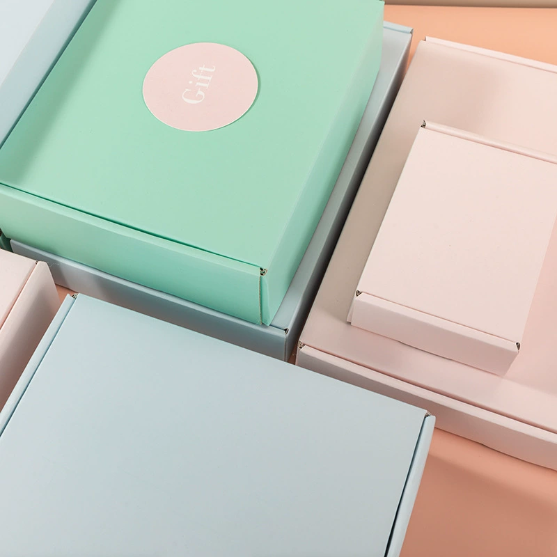 Цветная коробка самолета спот нижнее белье подарочная коробка подарочная коробка одежда упаковочная коробка пользовательского логотипа экспресс-коробка