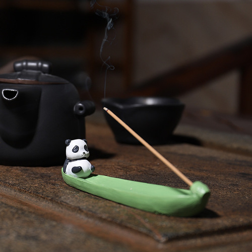 Cross-border Japanese groceries, creative desktop incense tray, home mini incense resin incense burner desktop ornaments wholesale