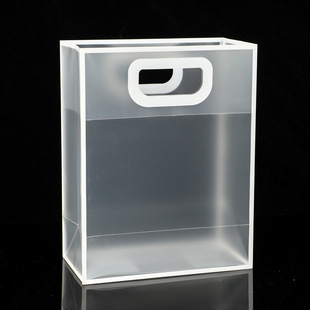 Pp Transparent Plastic Bags in Stock, Transparent Tote Bags, Christmas Gift Bags, Souvenir Plastic Packaging Bags
