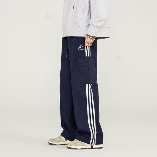 Men's Athletic Lounge Track Pants Running Pants Summer Marathon Fitness High-Elasticity Loose Training Quick-Dry Pants