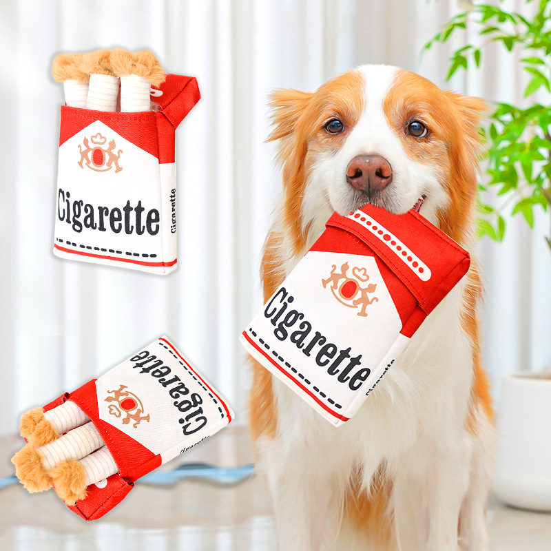 Juguete para Perros con Sonido de Cigarrillo para Gatos, Simulación de Cigarrillo para Mascotas, Juguete Masticable para Perros y Gatos, Venta al por Mayor