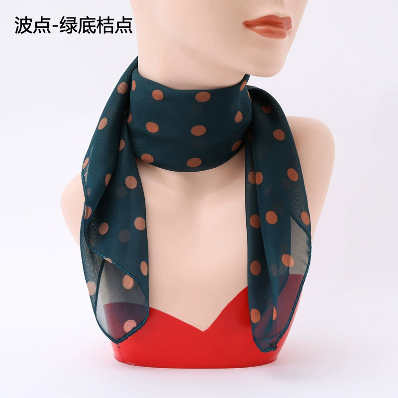 Summer scarf, handkerchief, gradient, Korean style