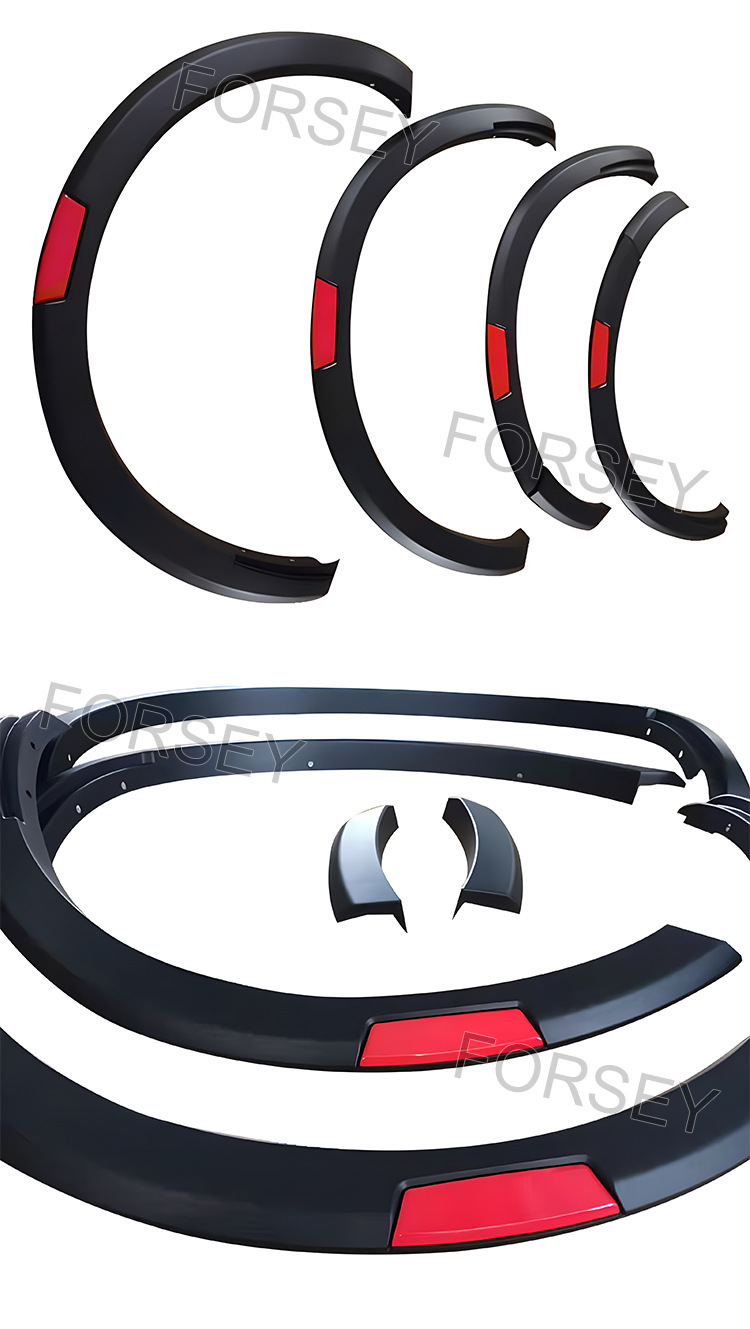 Suitable for 2015-2020 Nissan Navara body kit, anti-scratch mudguard decorative parts, slender wheel arches