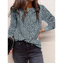 E 60298 Spot print loose hoodie �ߵ�ӡ���������¿羳����