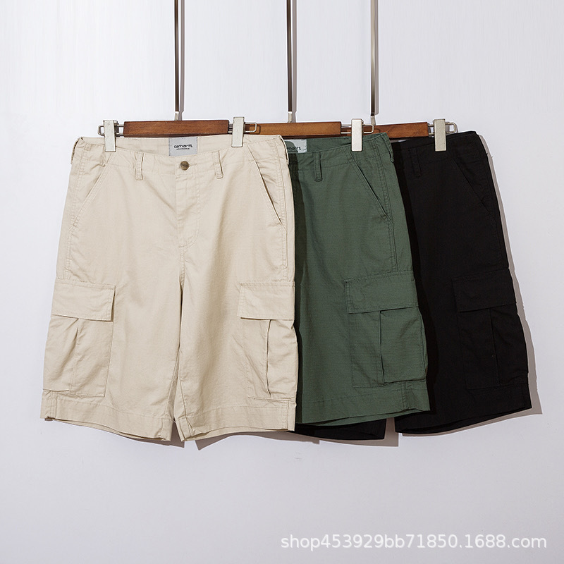 Cross-Border Foreign Trade Carhartt Trendy Workwear Shorts Loose Casual Five-Point Pants Multi-Pocket Unisex Style Ius Cross-Border Foreign Trade Carhartt Trendy Workwear Shorts Loose Casual Five-Point Pants Multi-Pocket Unisex Style Ius