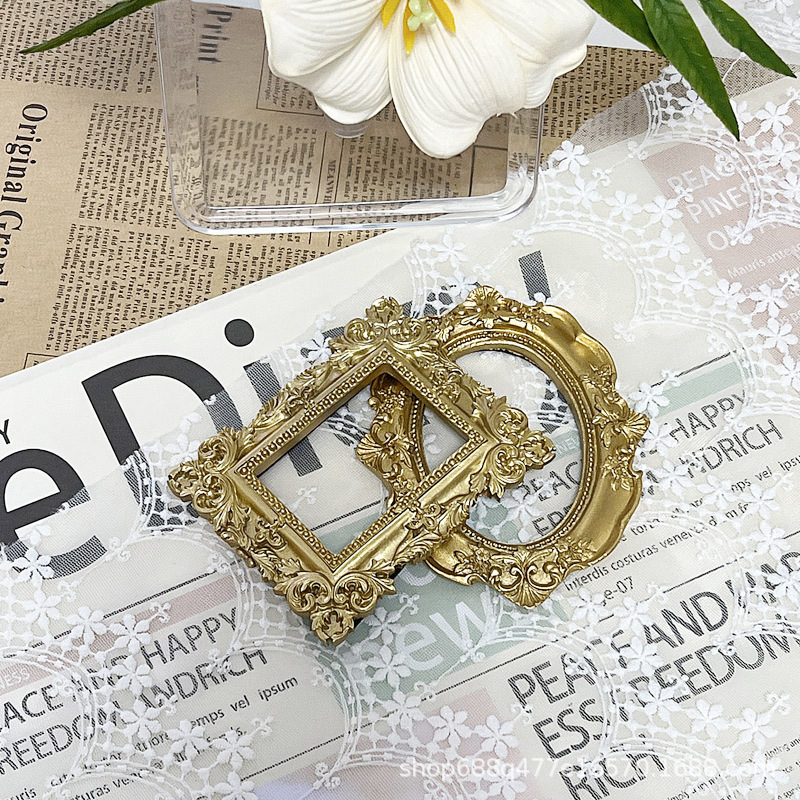 Vintage Photo Props, Photo Frames, Nail Art, Hand-Held Accessories, Photo Decoration Props, Ins-Style Posing Props