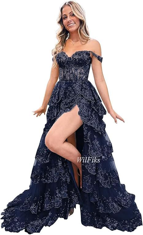 2026 al por mayor amazon nuevo vestido de noche floral vestido de lentejas largo vestido de vestido sexy europeo y americano